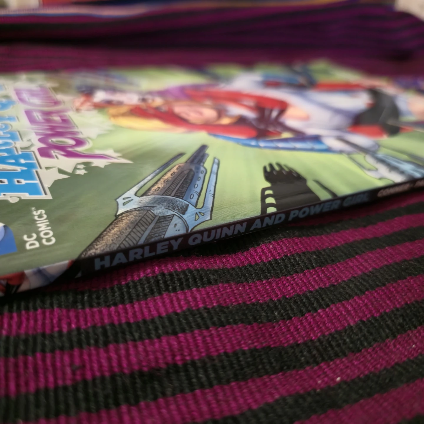 Harley Quinn and Power Girl Comic Book - photo 3