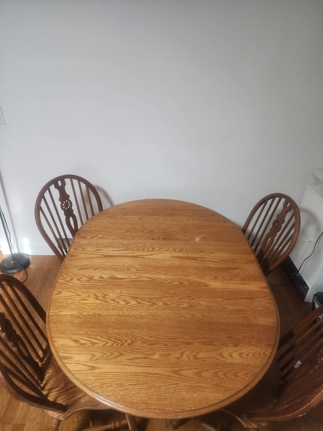 Oak Pedestal Dining Table - photo 2