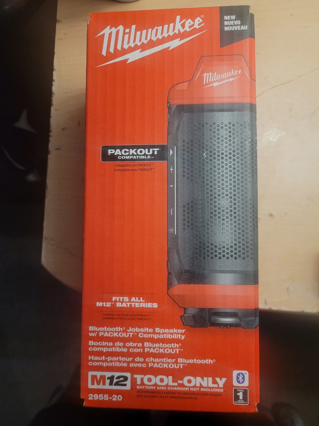 Milwaukee M12 Bluetooth Jobsite Speaker w/ PACKOUT