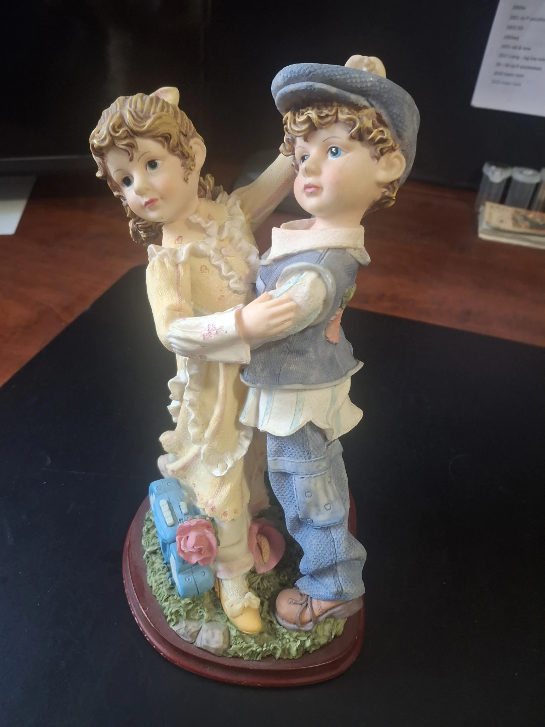 Figurine of a Boy and Girl