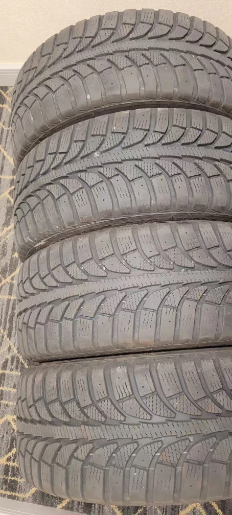 225 50 17 Champrio winter snow tires on rims wheels - photo 3