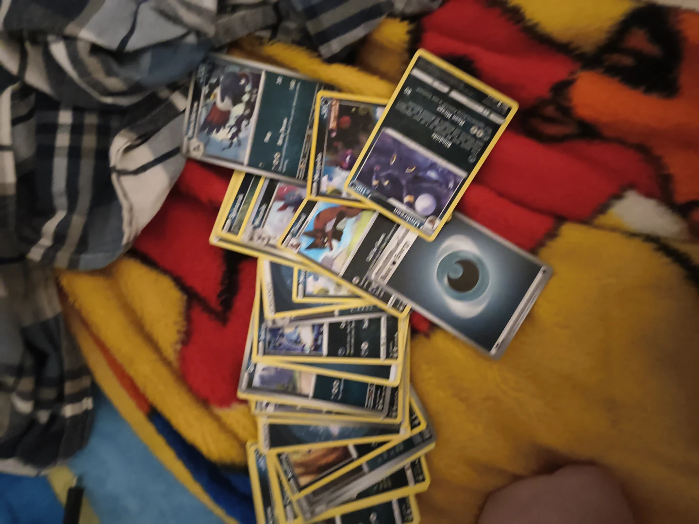 Assorted Pokemon Trading Cards