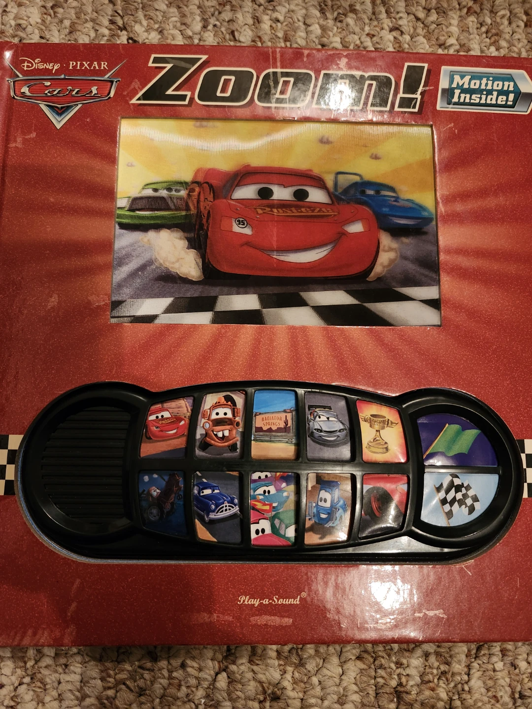 Disney Pixar Cars Zoom! Sound Book