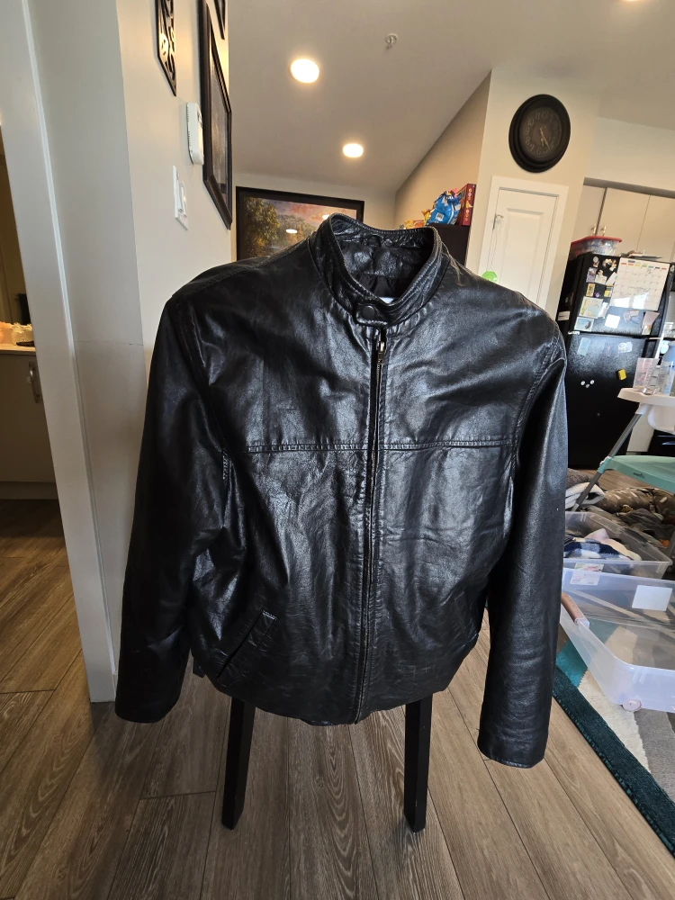 Guccini Leather Co. Black Jacket - Size S - photo 2