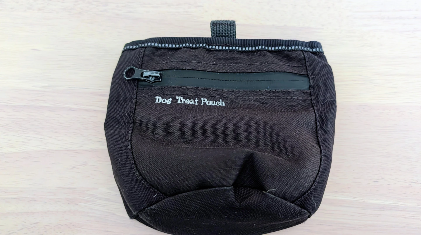 Black Dog Treat Pouch