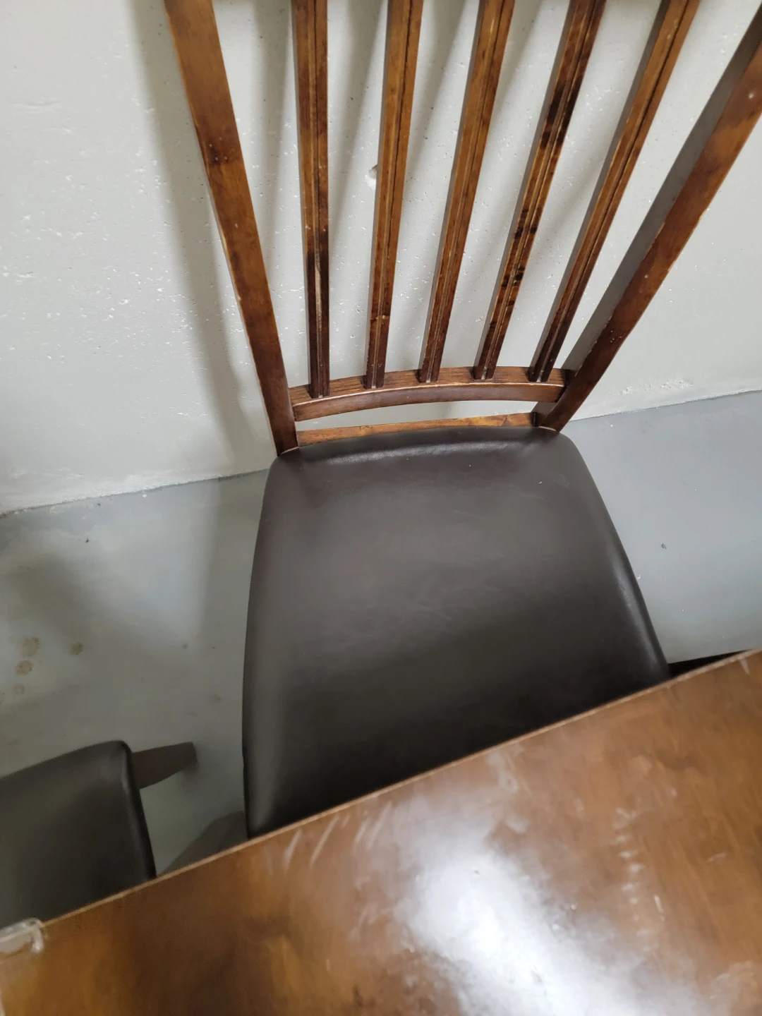 Wooden Dining Table with 4 Chairs - photo 5