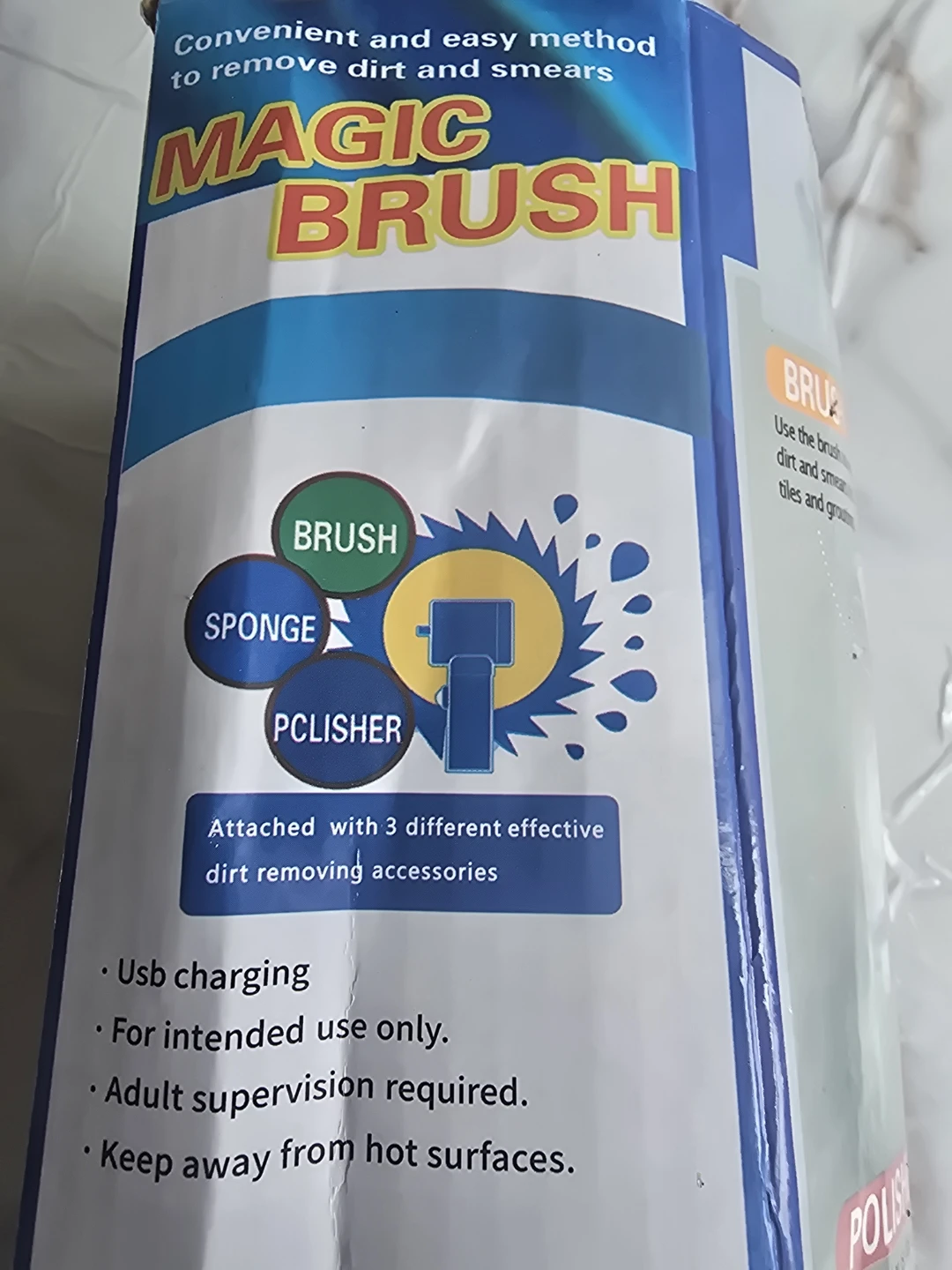 Magic Brush 4 in 1 Electric Cleaning Brush - photo 2