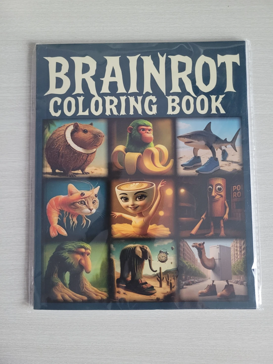 Italian Brainrot Coloring Book
