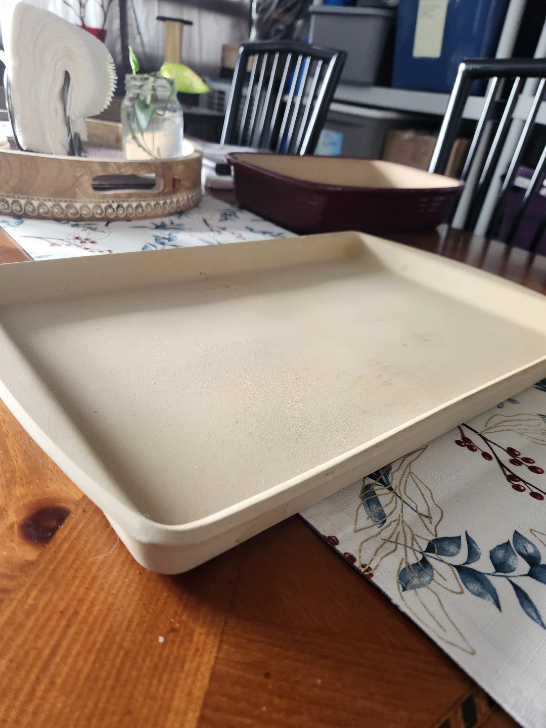 Pampered Chef Stoneware Classics Collection Tray