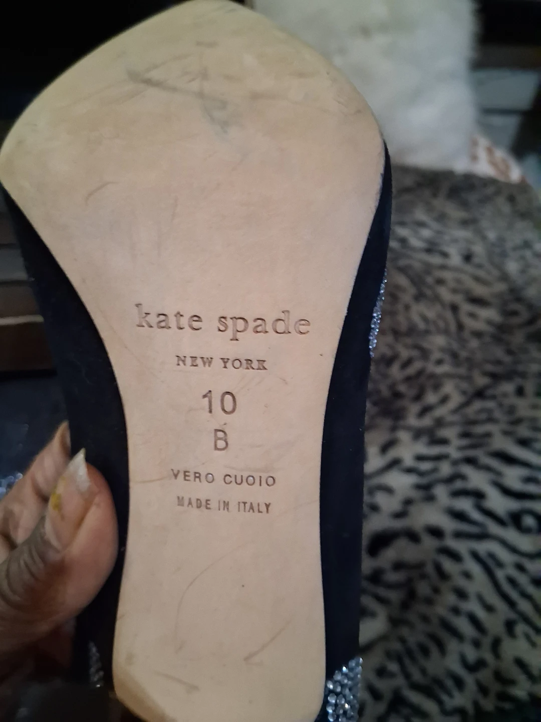 Kate Spade Black Heels - Size 10 - photo 2