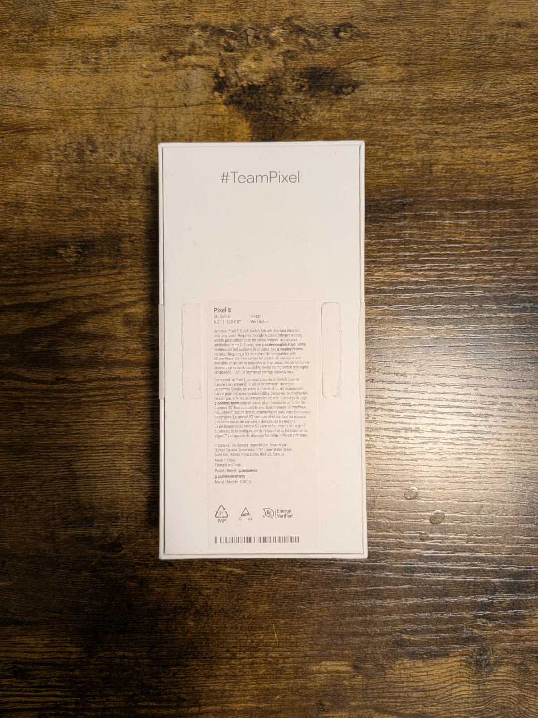 Google Pixel 8 (128 GB - Hazel) - photo 3