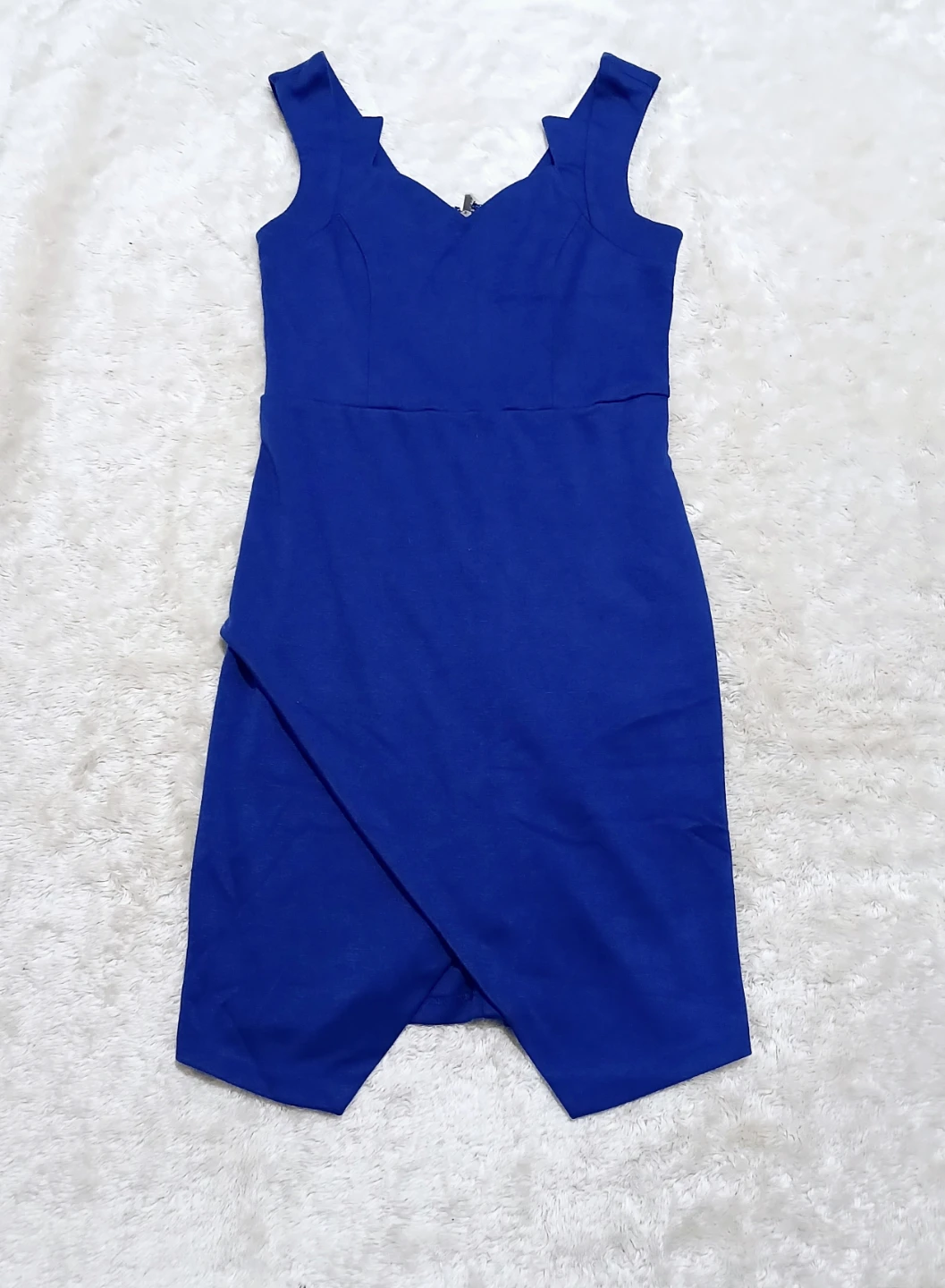 New Blue Sleeveless Mini Dress - photo 2