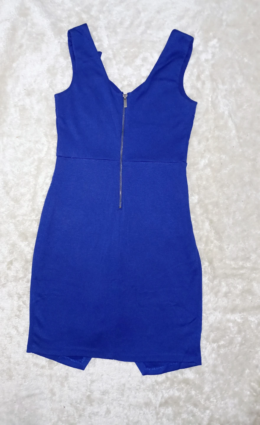 New Blue Sleeveless Mini Dress - photo 3