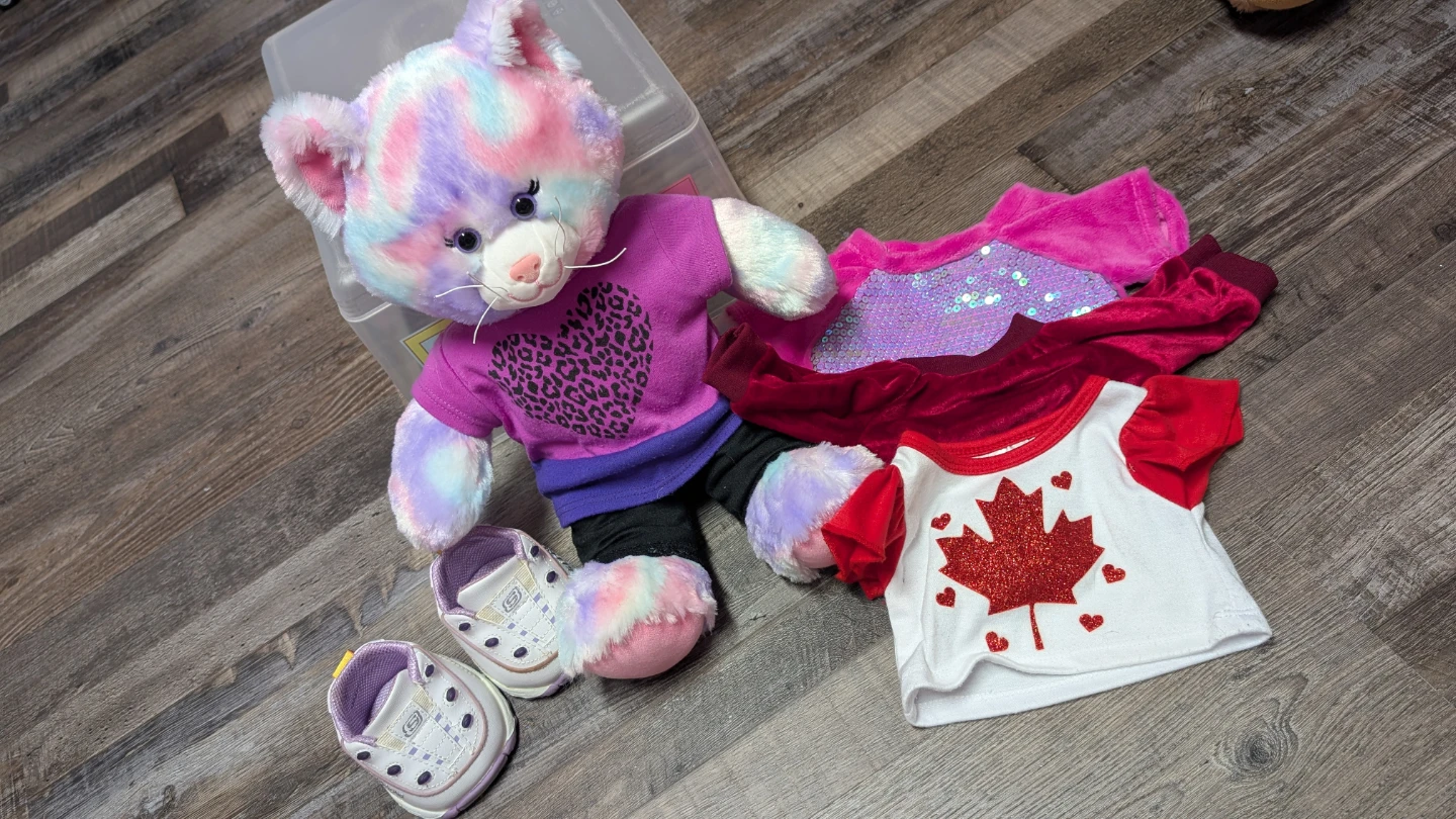 🌈 Build-A-Bear Pastel Kitty Bundle 🐱💖 - photo 2