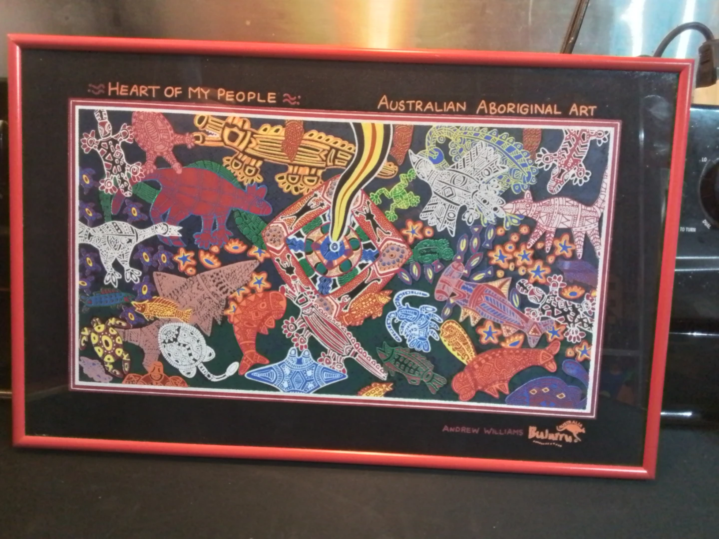 Andrew Williams Burarra Art - Heart of My People