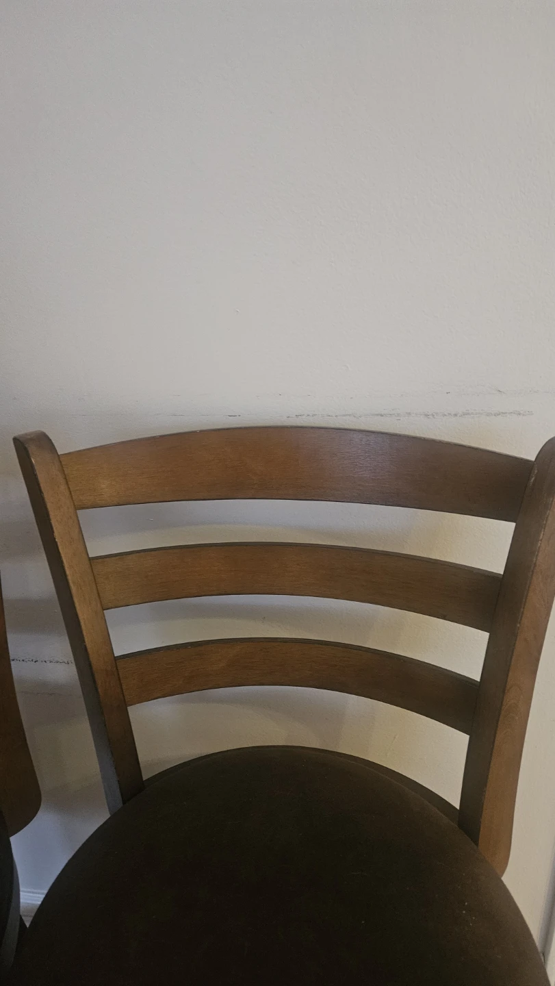 Brown Swivel Bar Stools - Set of 2 - photo 2