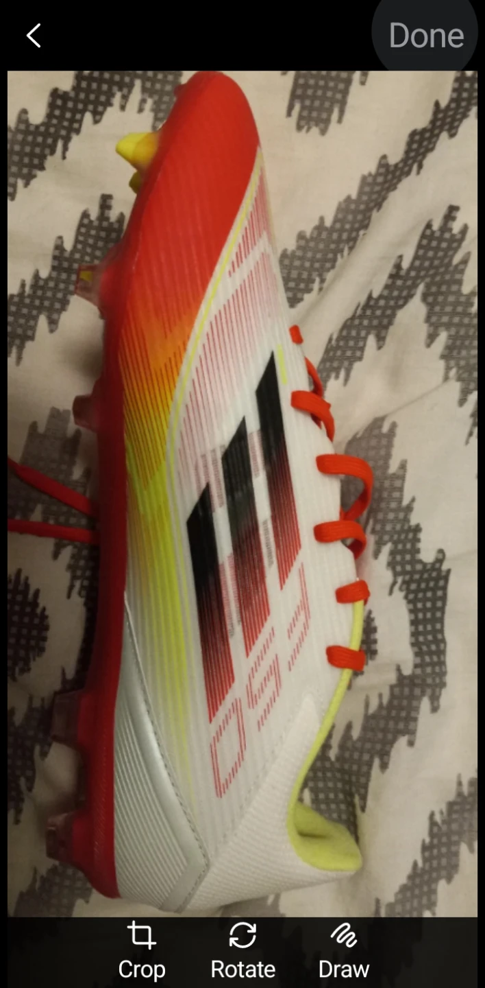 Adidas F50 Soccer Cleats - Red/White