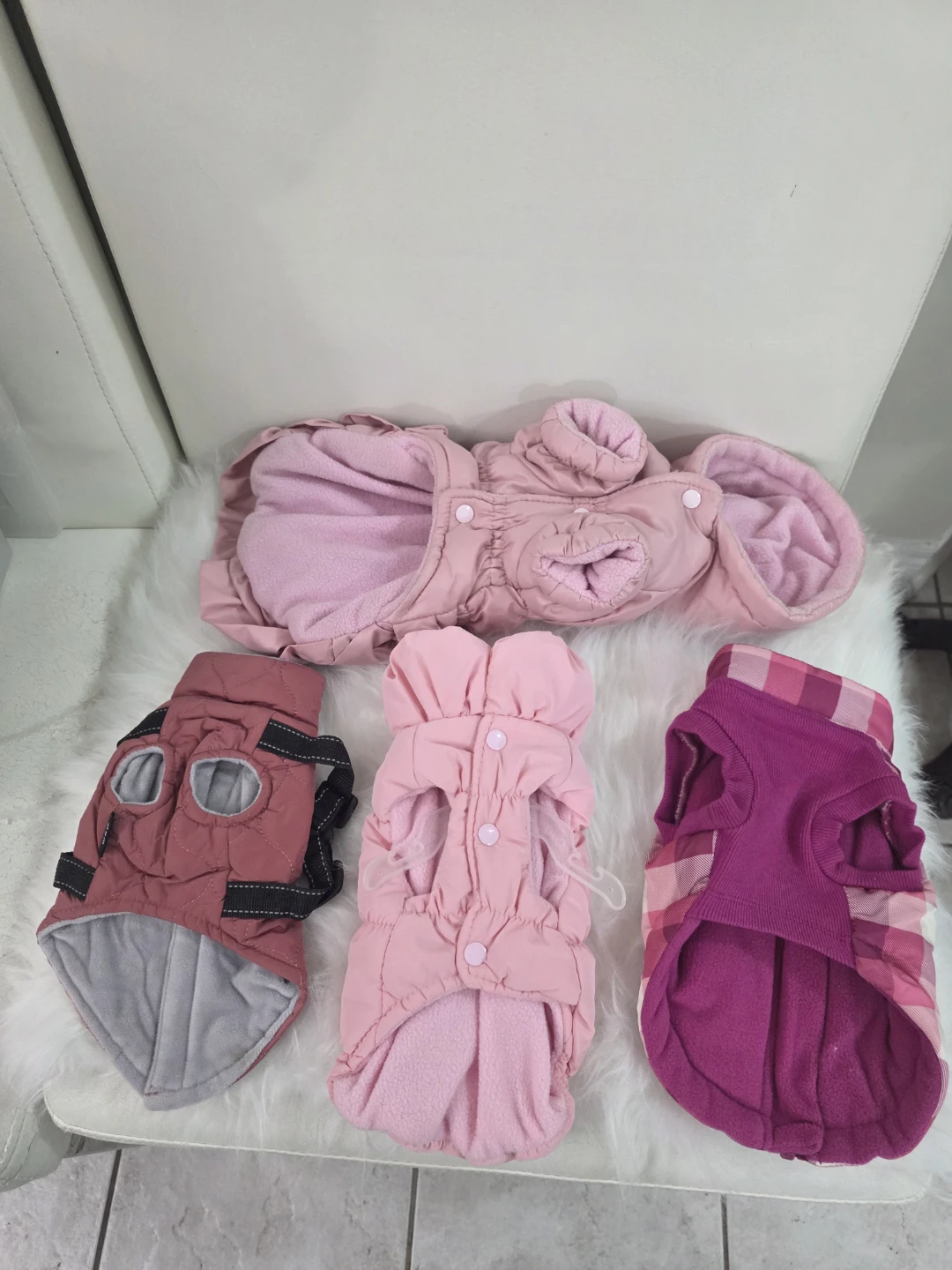 Assorted Dog Coats - Pink xxs - photo 2