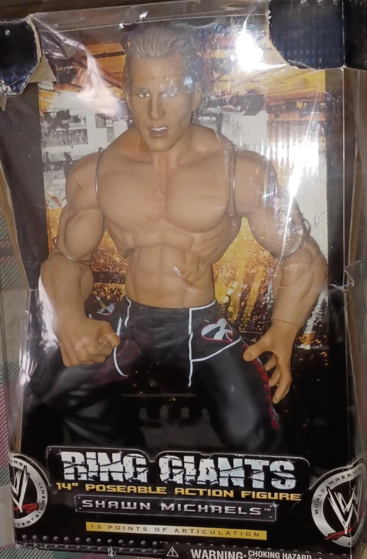 WWE Ring Giants Shawn Michaels 14" Poseable Action Figure