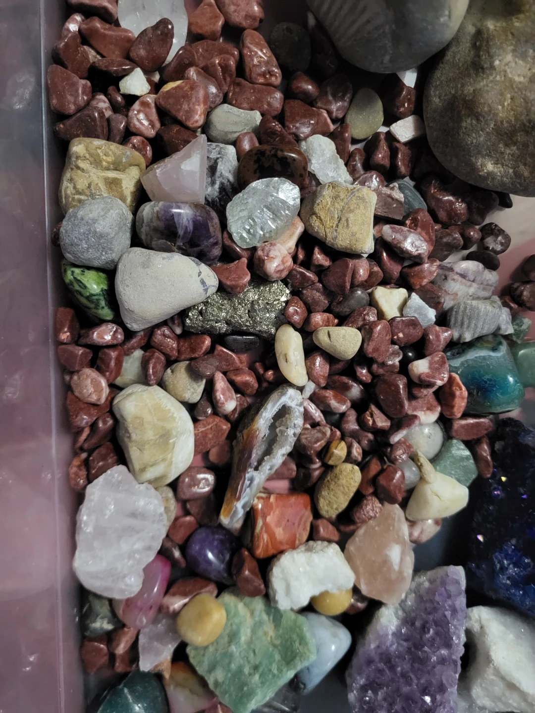 Assorted Crystals and fossils collection - photo 4