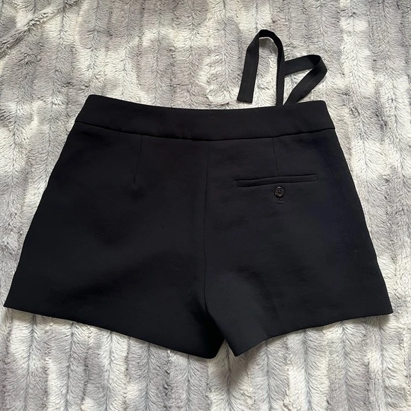 Aritzia Wilfred Exergue Short Ribbon-tie, crepe shorts - Size 0 - photo 2