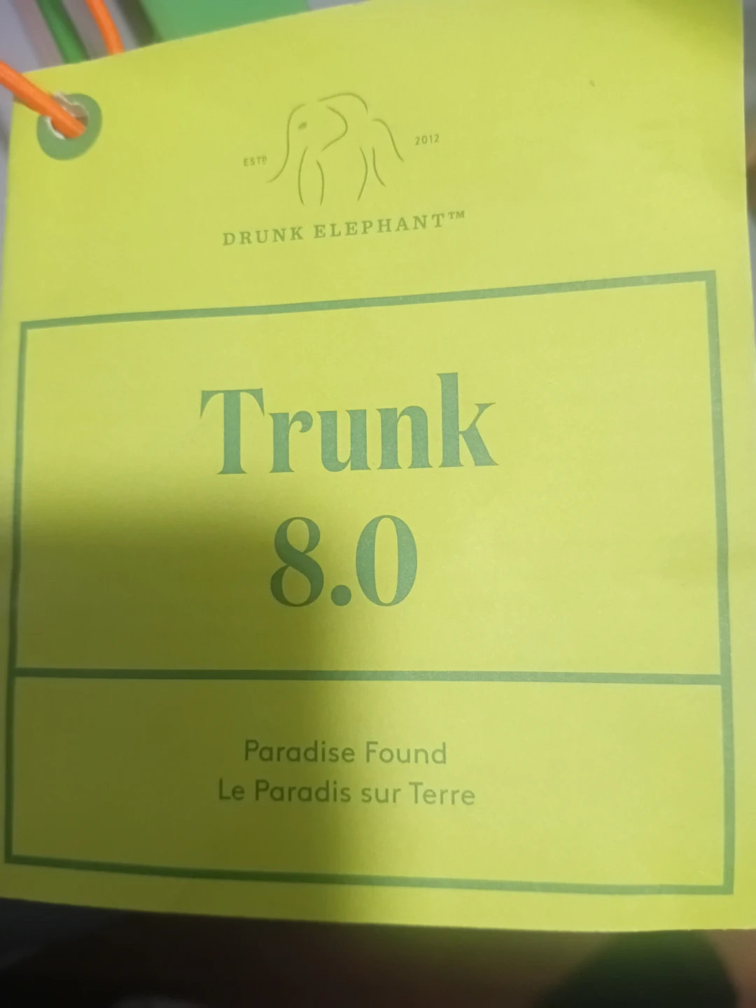 Drunk Elephant Trunk 8.0