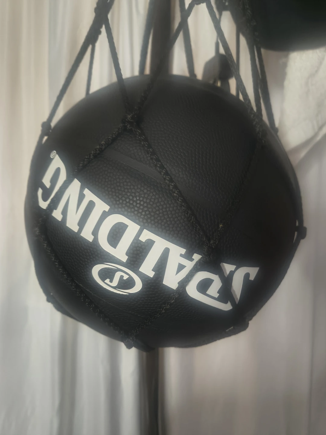 Spalding x VLTN Black Basketball - Size 7