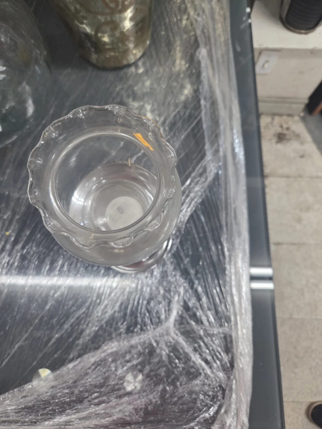 Candle Holder and Glass Vase Set - photo 2