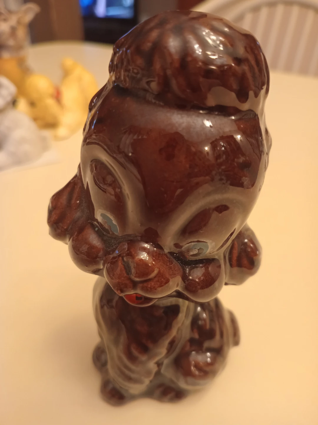Dark Brown Poodle