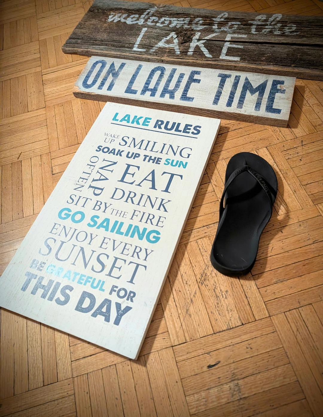 COTTAGECORE LAKE SIGNS - photo 2