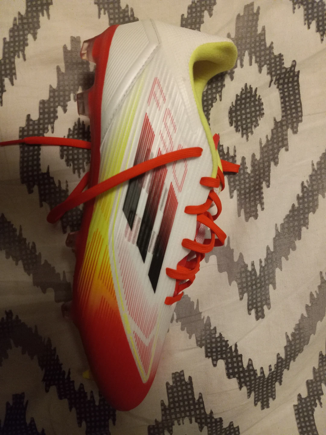 Adidas F50 Soccer Cleats - Red/White - photo 4
