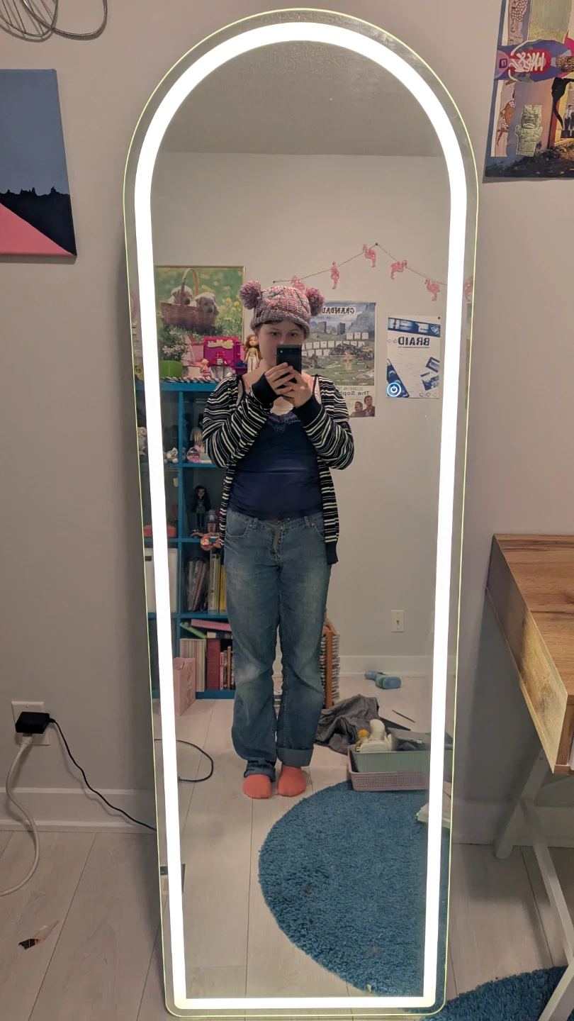 Arched LED full length mirror need gone today