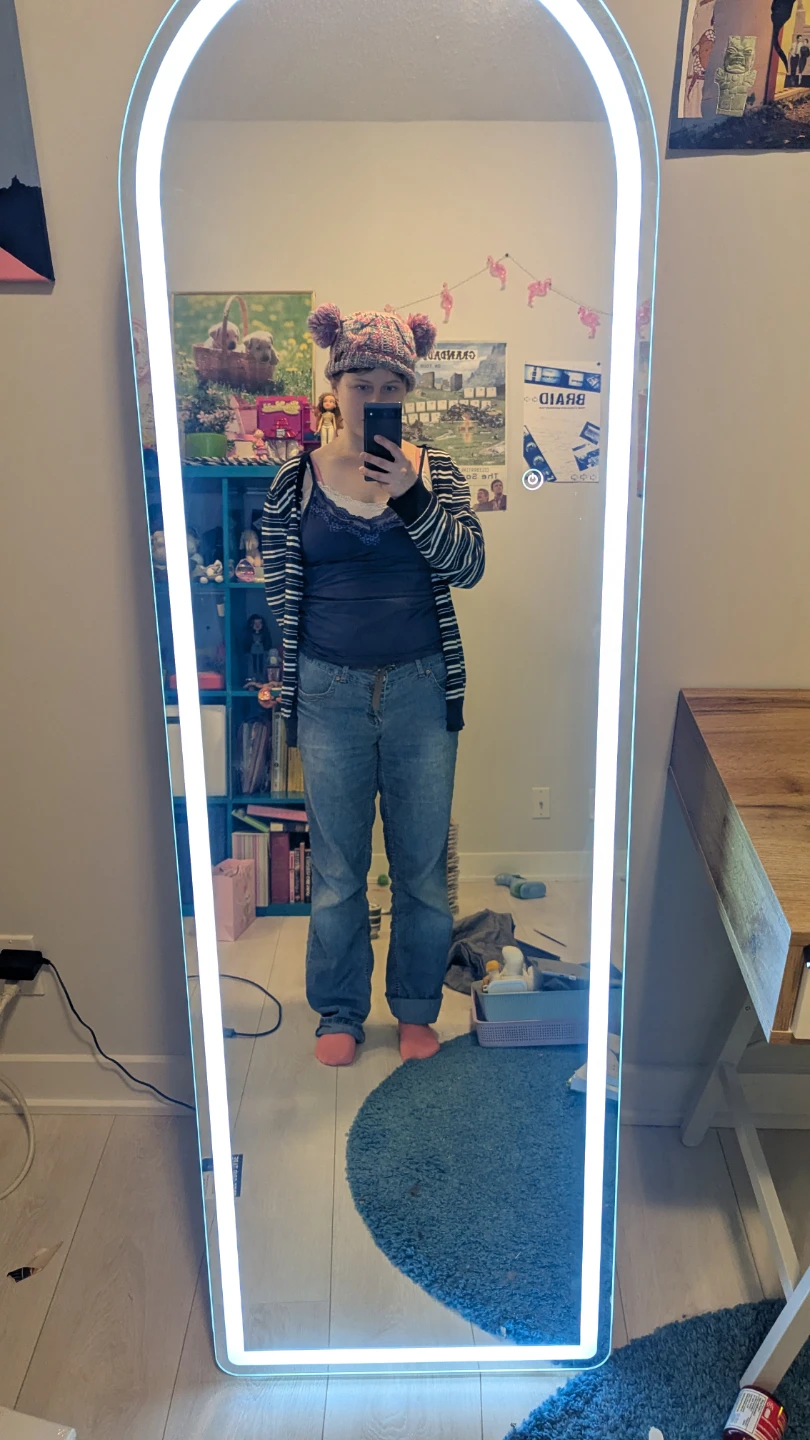 Arched LED full length mirror need gone today - photo 2