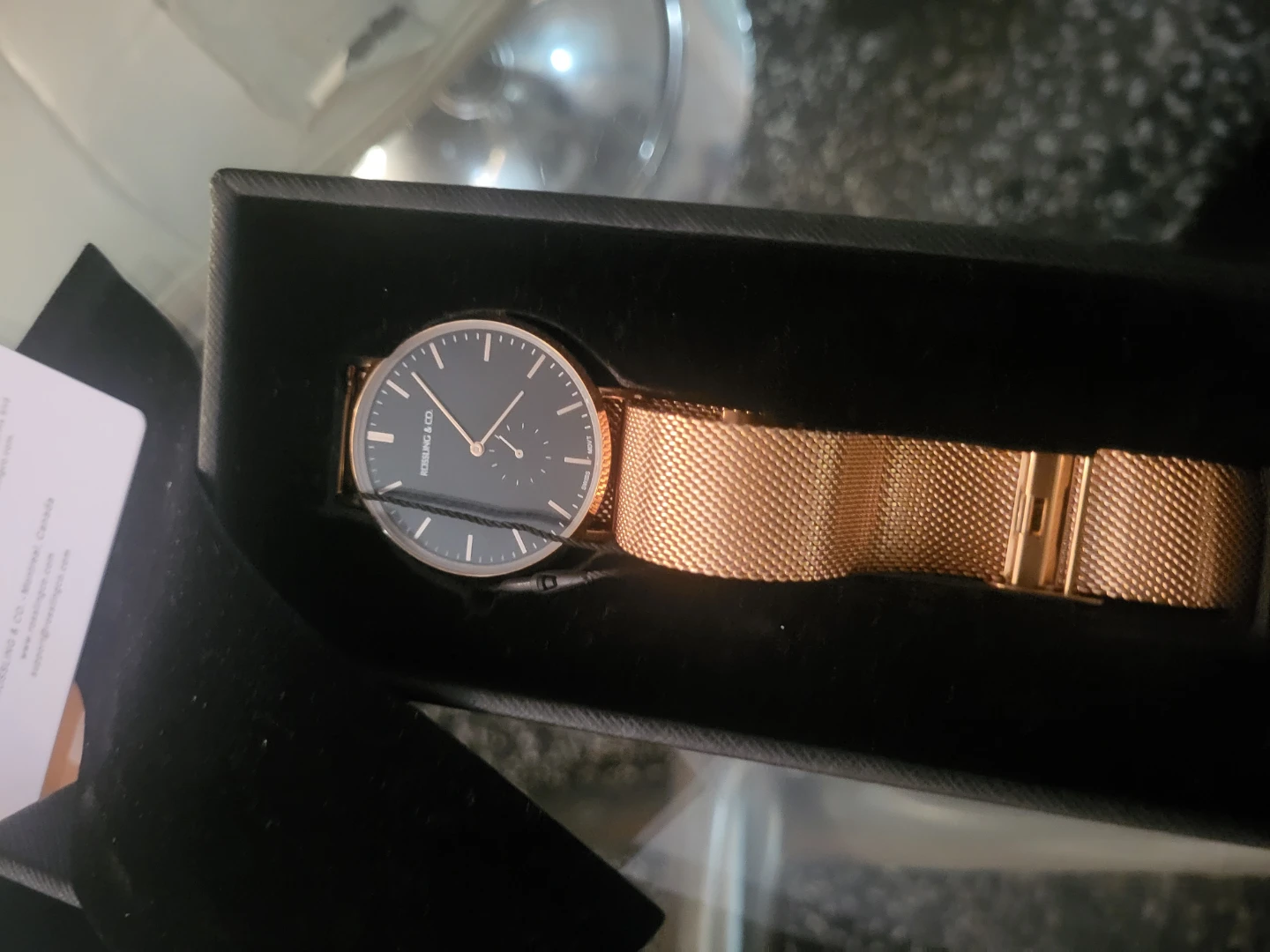 New Rossling & Co. Watch with Box - photo 2