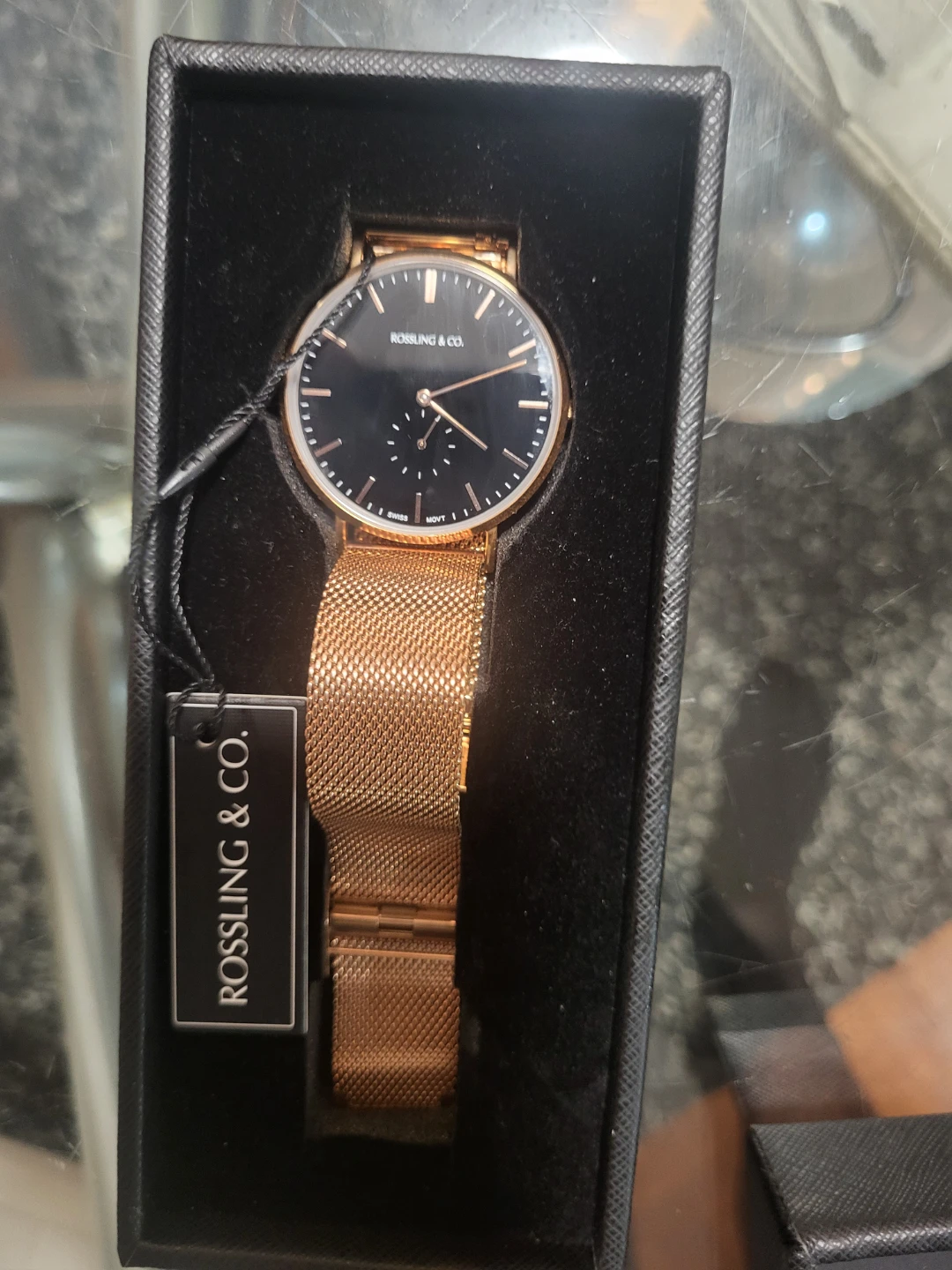 New Rossling & Co. Watch with Box - photo 5