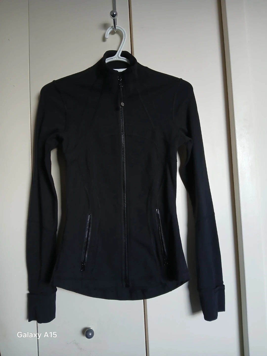 Lululemon Black Long Sleeve Full Zip Jacket
