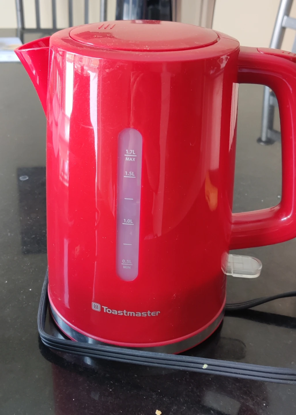 Toastmaster Red Electric Kettle 1.7L