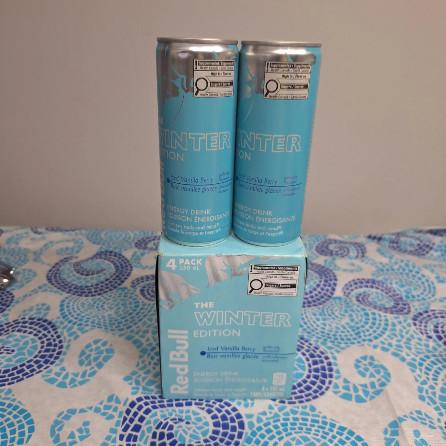 Red Bull Winter Edition Iced Vanilla Berry 4-Pack