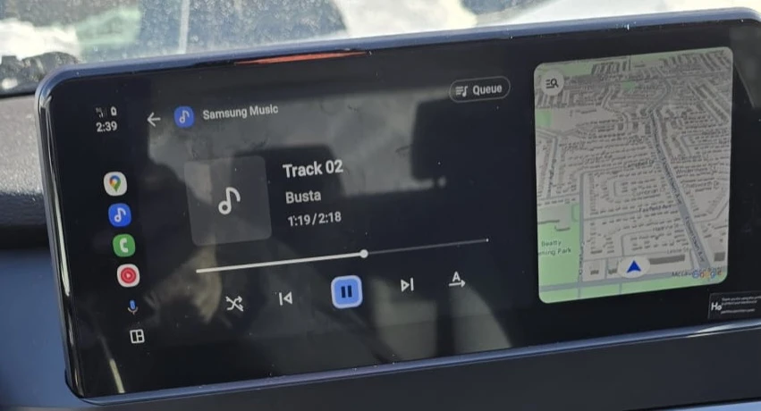Android Music Player with Navigation Screen