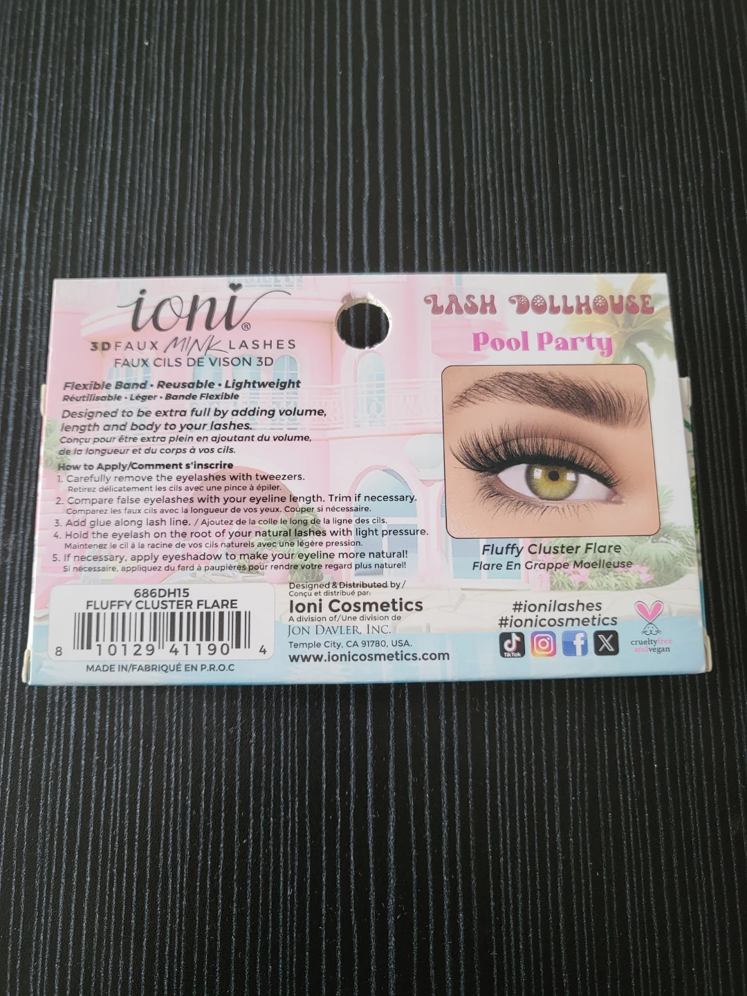 Ioni Pool Party 3D Faux Mink Lashes - photo 2