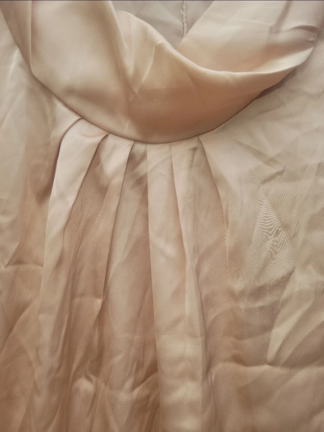 Champagne Sleeveless Blouse - 97% Polyester - photo 2