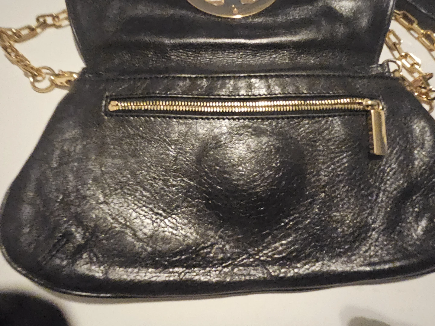 Tory Burch Black Leather Chain Bag - photo 2