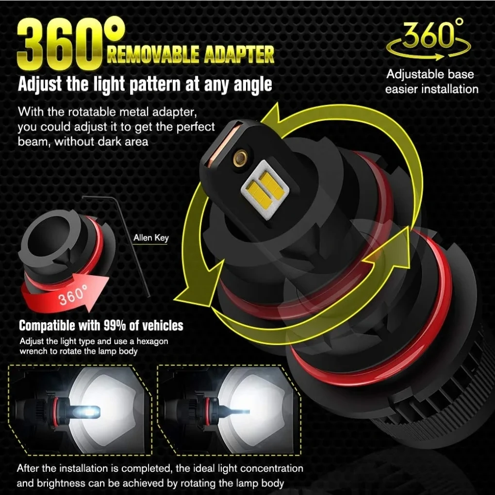 EASY EAGLE 9004 LED Headlight Bulbs - photo 4