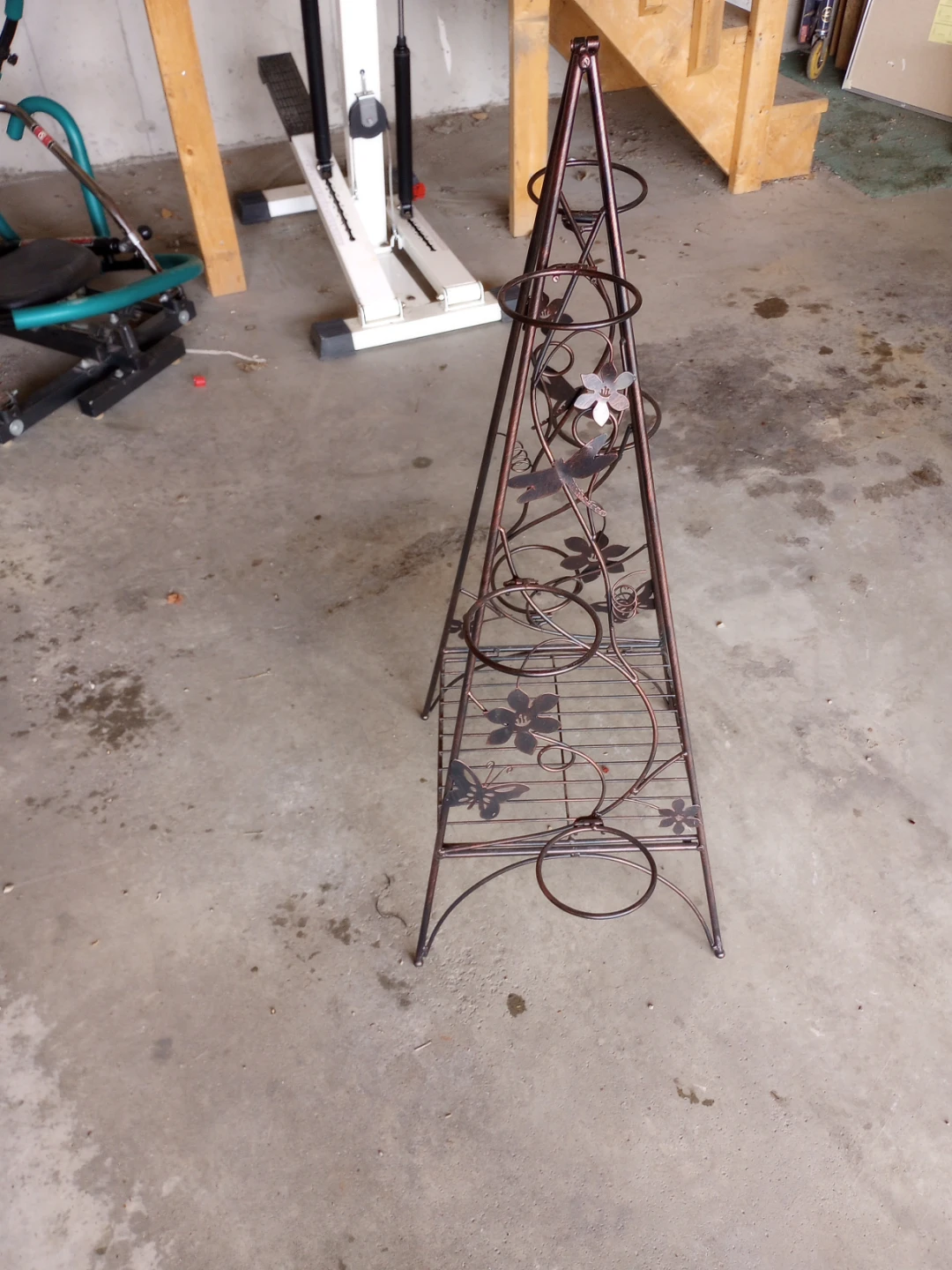 Metal Tiered Plant Stand