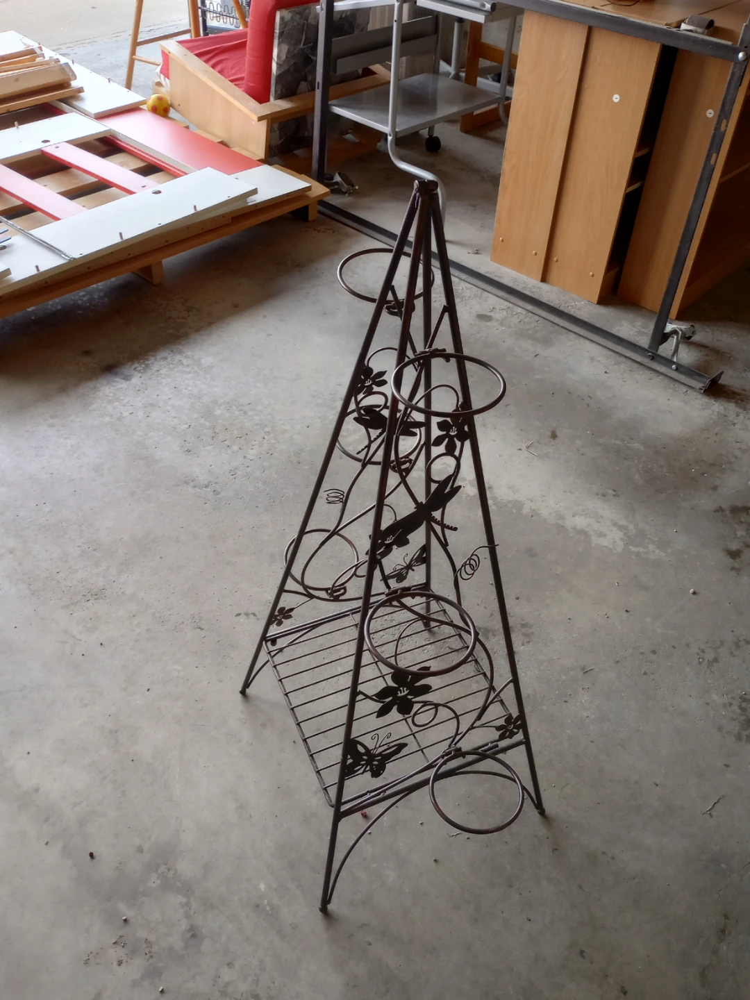 Metal Tiered Plant Stand - photo 2