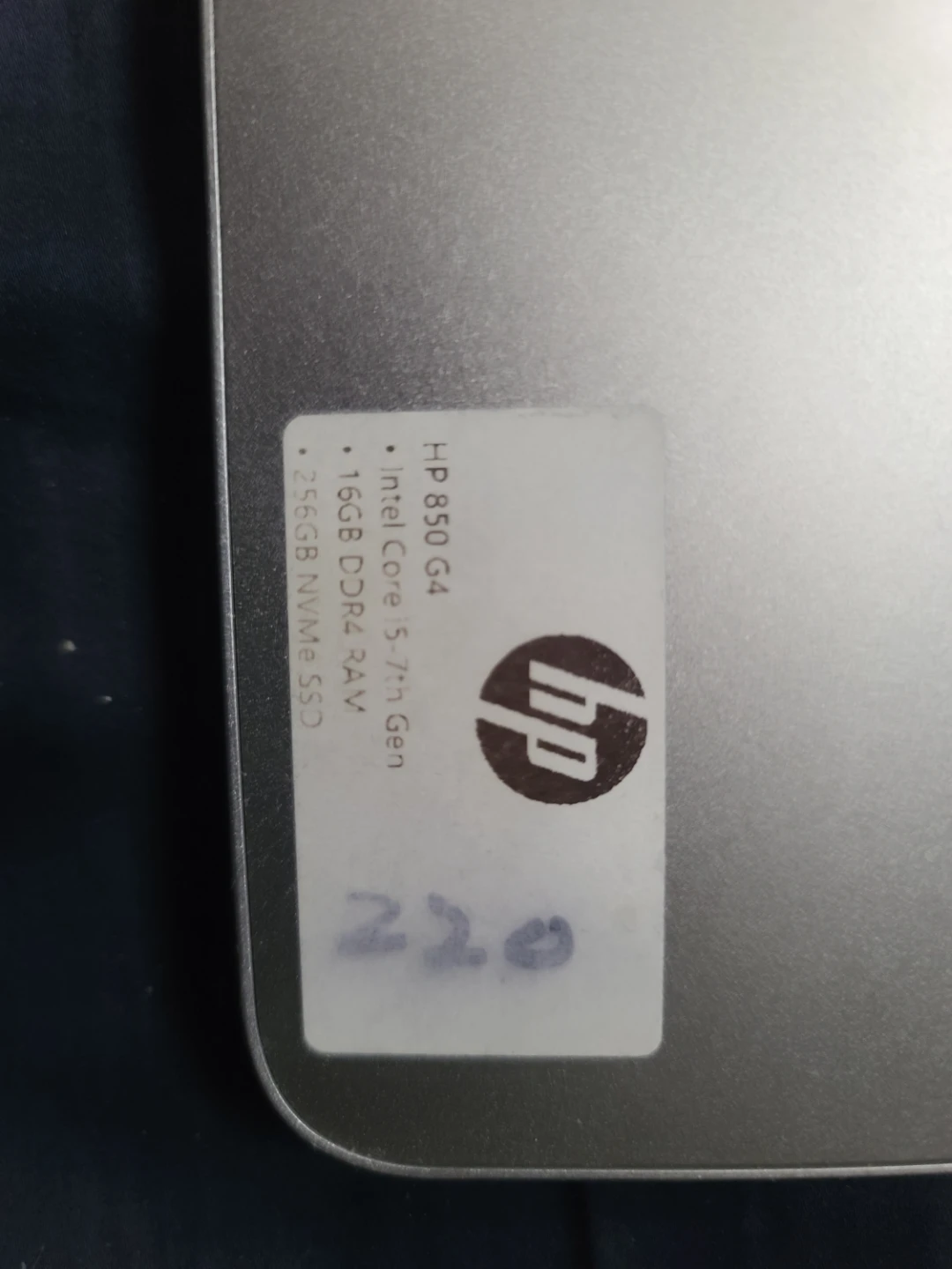 HP 850 G4 Laptop - Intel Core i5, 16GB RAM, 256GB SSD - photo 4