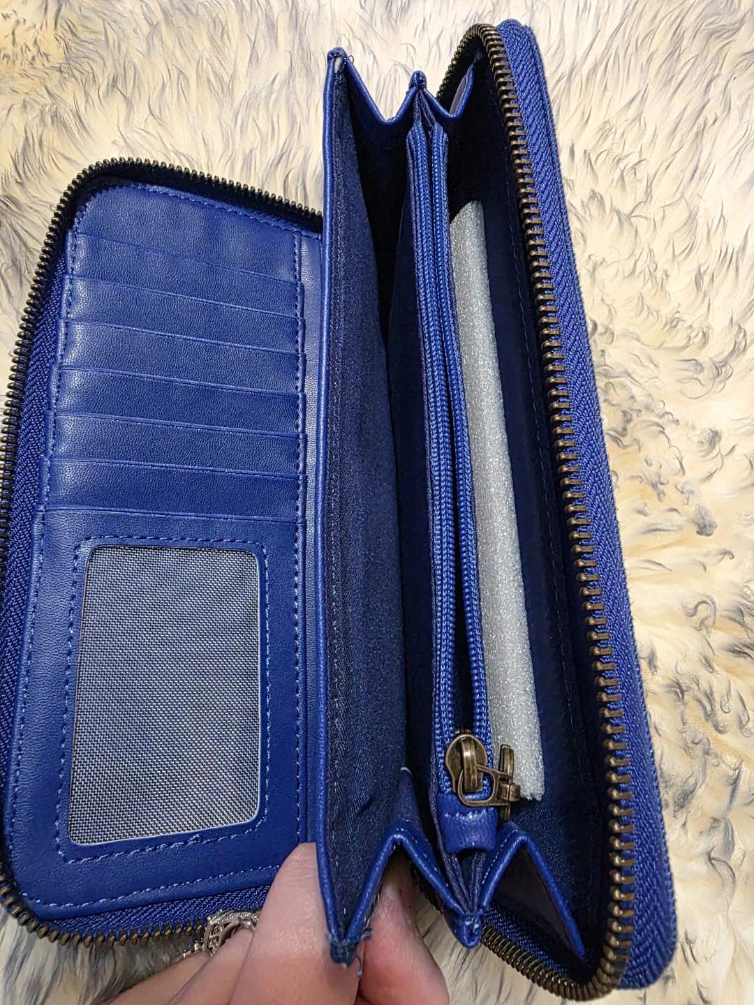 Desigual Floral Wallet - Blue - photo 3
