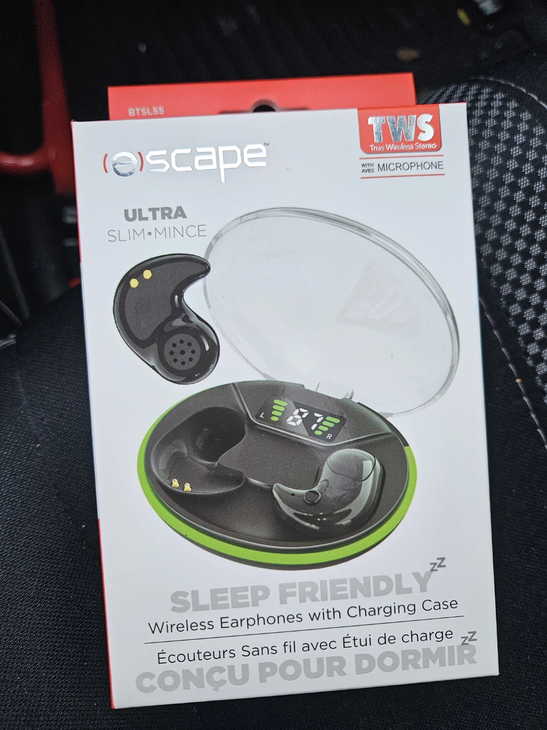 New escape wireless earbuds. Earphones