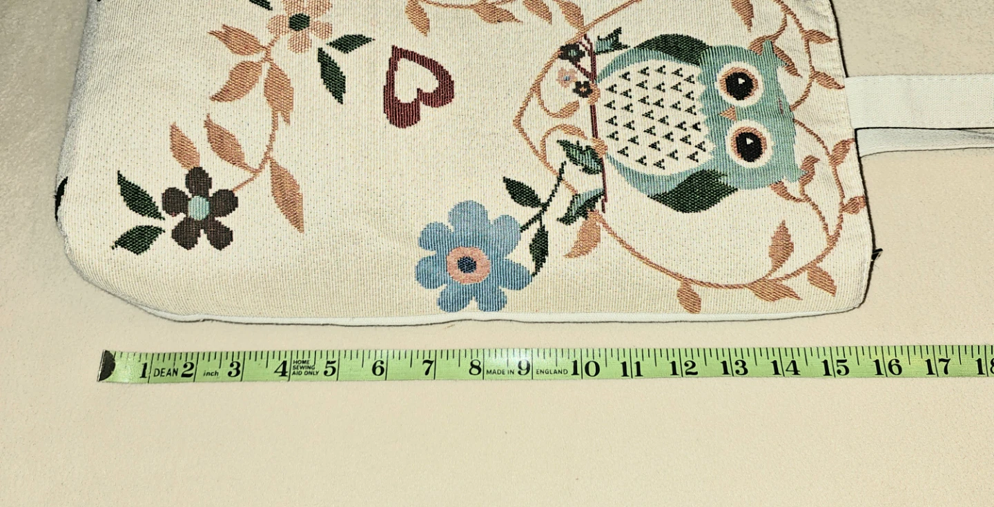 Owl Floral Tote Shoulder Bag $7 - photo 2