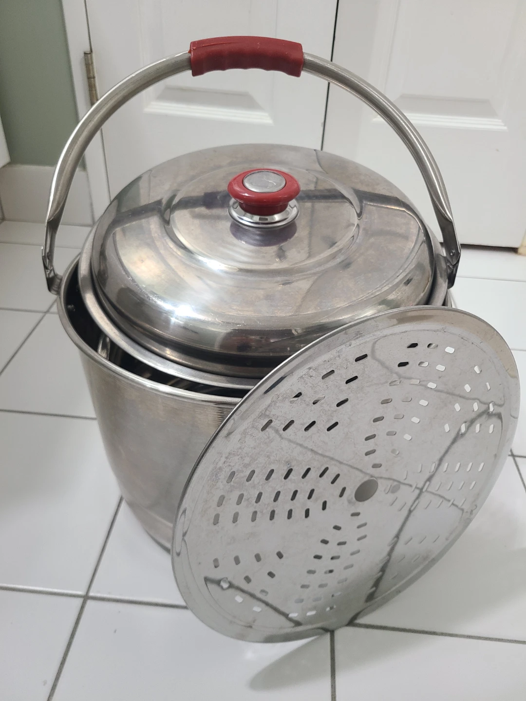 Stainless Steel Steamer Pot - photo 3